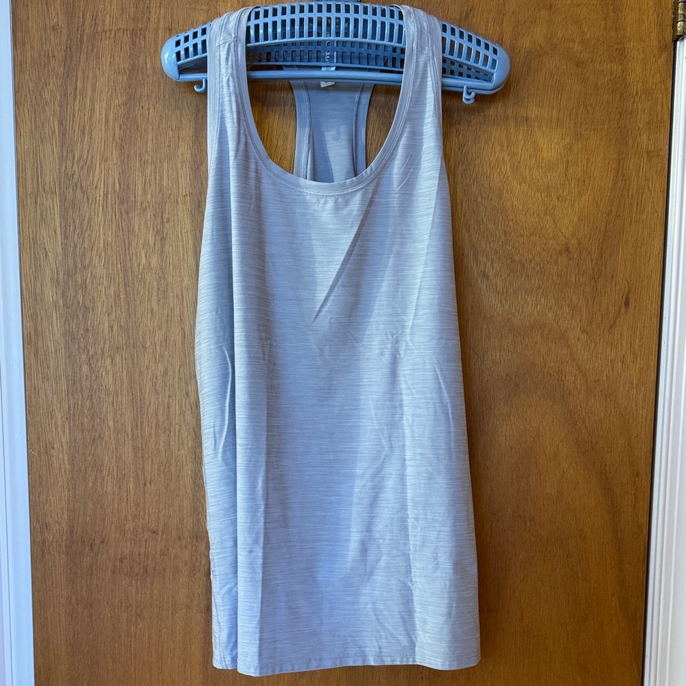 Athleta Heather Grayish Purple Women's Tank Top